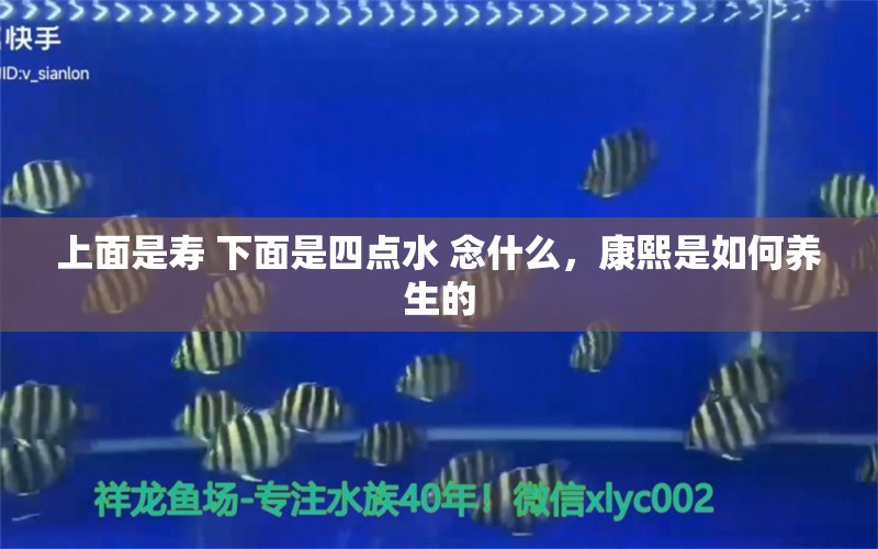 上面是寿 下面是四点水 念什么，康熙是如何养生的