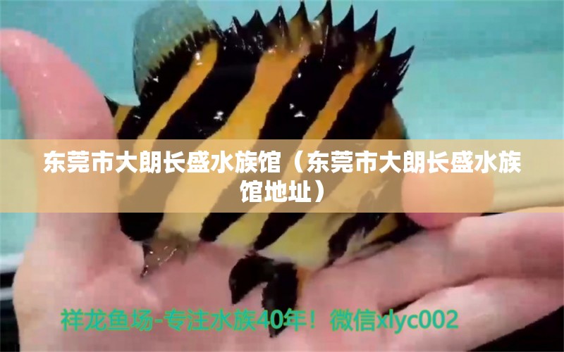 东莞市大朗长盛水族馆（东莞市大朗长盛水族馆地址） 全国水族馆企业名录