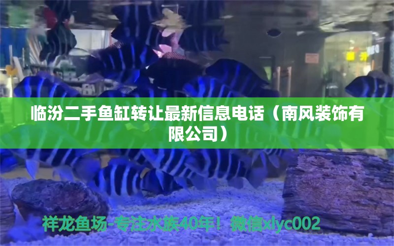 临汾二手鱼缸转让最新信息电话（南风装饰有限公司）