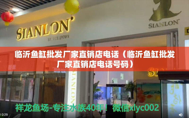 临沂鱼缸批发厂家直销店电话（临沂鱼缸批发厂家直销店电话号码） 祥龙水族医院