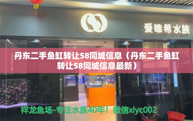 丹东二手鱼缸转让58同城信息（丹东二手鱼缸转让58同城信息最新） 观赏鱼市场（混养鱼）