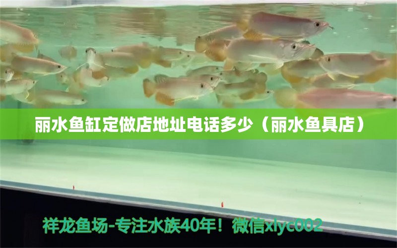 丽水鱼缸定做店地址电话多少（丽水鱼具店） 广州观赏鱼批发市场