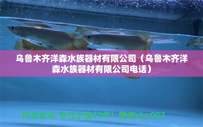 乌鲁木齐洋森水族器材有限公司（乌鲁木齐洋森水族器材有限公司电话）