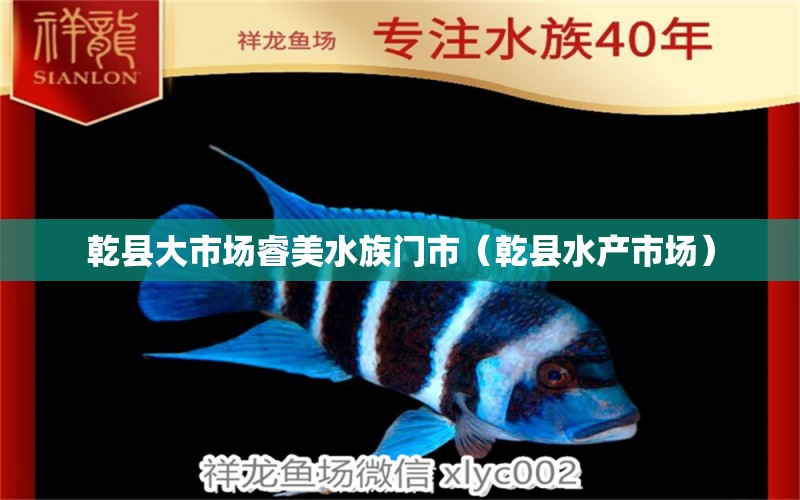 乾县大市场睿美水族门市（乾县水产市场） 全国水族馆企业名录