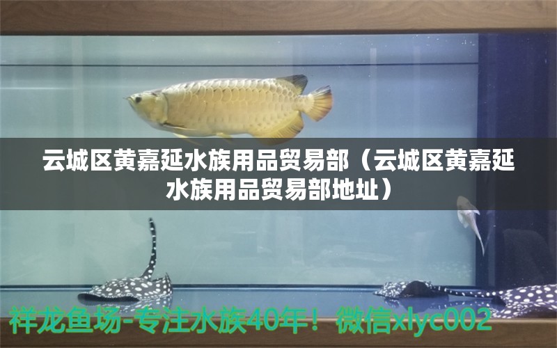 云城区黄嘉延水族用品贸易部（云城区黄嘉延水族用品贸易部地址）