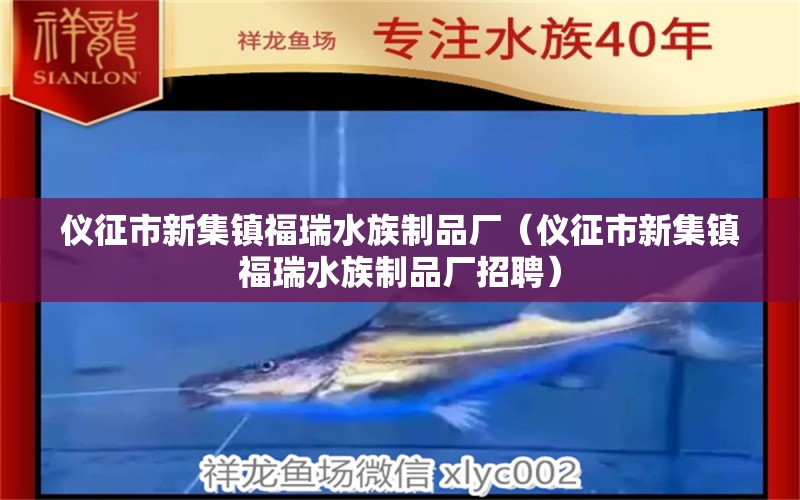 仪征市新集镇福瑞水族制品厂（仪征市新集镇福瑞水族制品厂招聘）