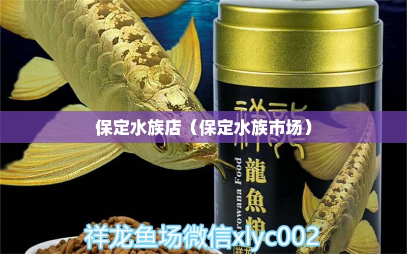 保定水族店（保定水族市场）