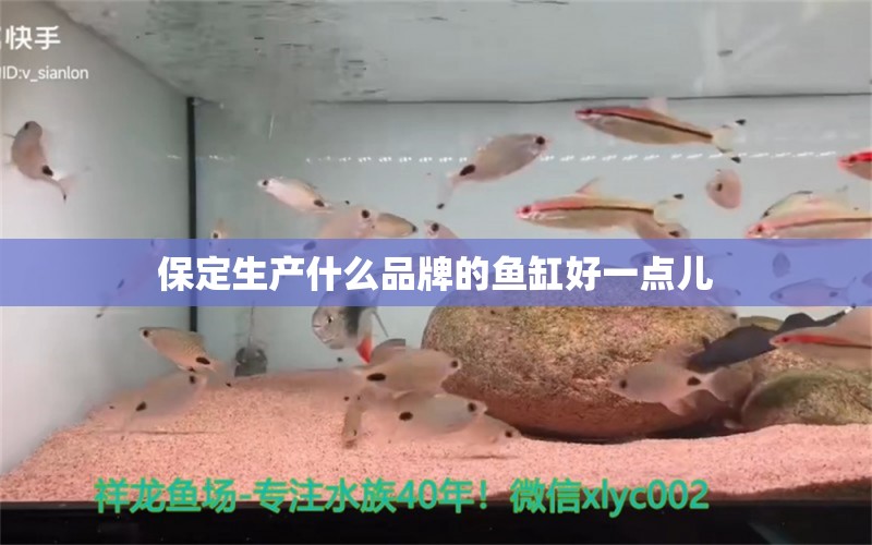 保定生产什么品牌的鱼缸好一点儿