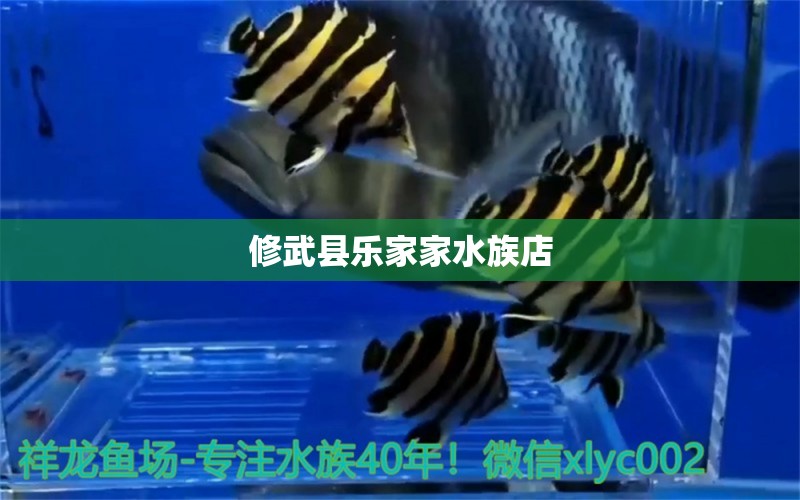 修武县乐家家水族店 全国水族馆企业名录