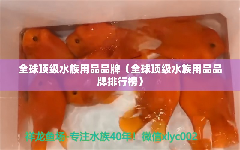 全球顶级水族用品品牌（全球顶级水族用品品牌排行榜） 水族用品