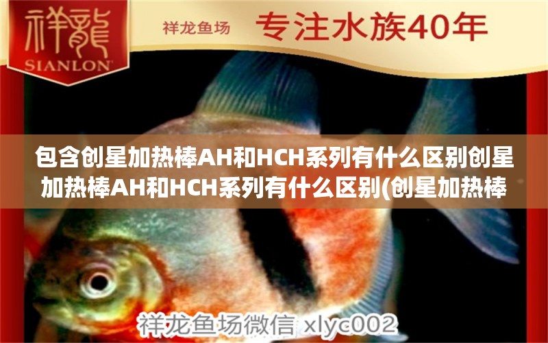 包含创星加热棒AH和HCH系列有什么区别创星加热棒AH和HCH系列有什么区别(创星加热棒ah和hch系列有什么区别)的词条