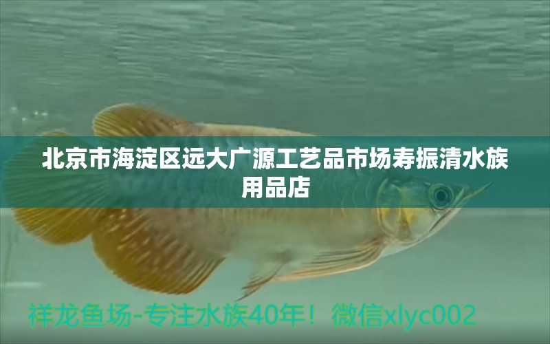 北京市海淀区远大广源工艺品市场寿振清水族用品店 水族用品