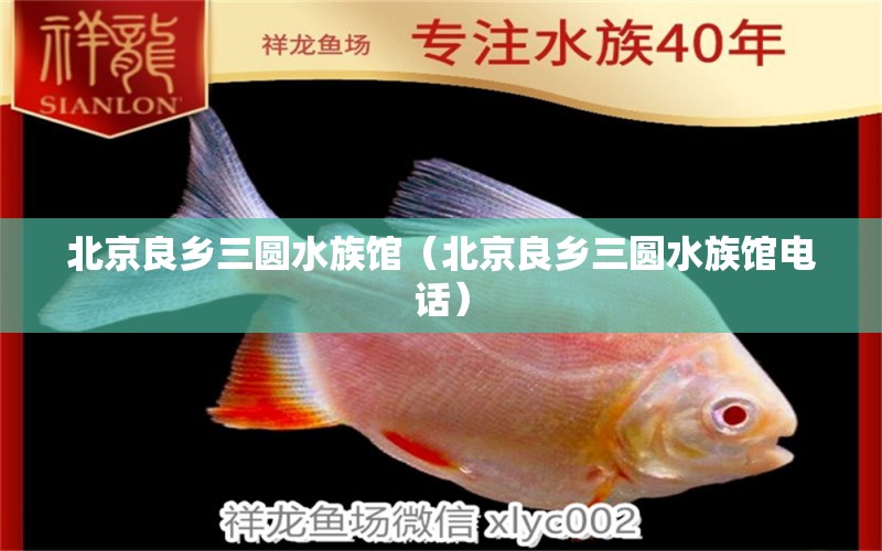 北京良乡三圆水族馆（北京良乡三圆水族馆电话） 全国水族馆企业名录