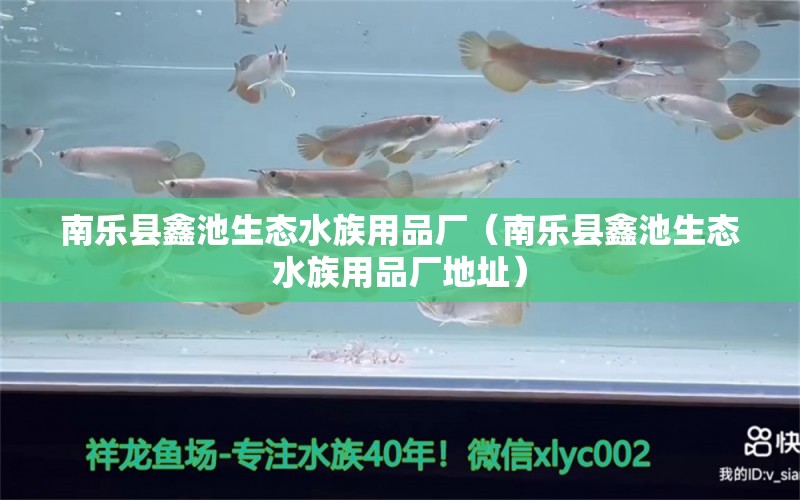 南乐县鑫池生态水族用品厂（南乐县鑫池生态水族用品厂地址）