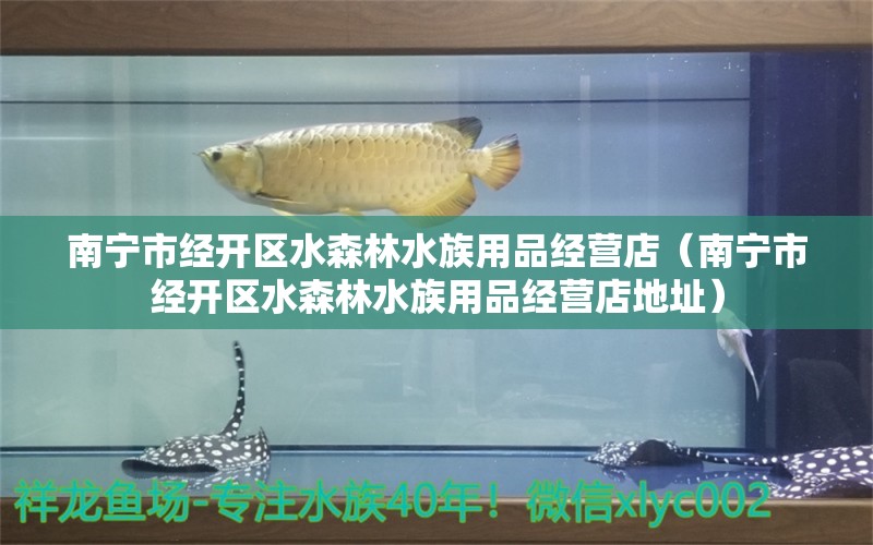 南宁市经开区水森林水族用品经营店（南宁市经开区水森林水族用品经营店地址）