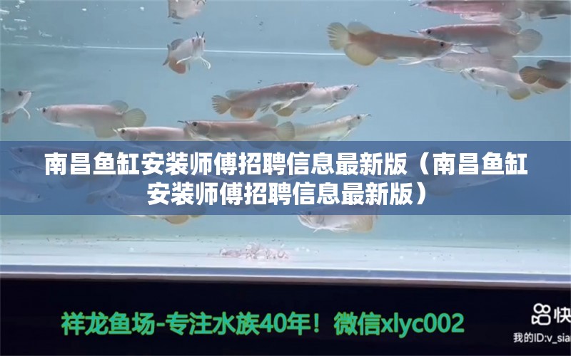 南昌鱼缸安装师傅招聘信息最新版（南昌鱼缸安装师傅招聘信息最新版）