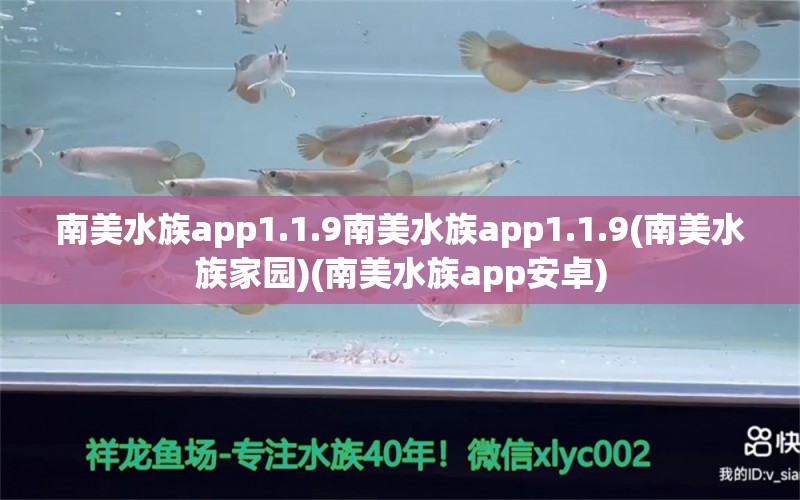 南美水族app1.1.9南美水族app1.1.9(南美水族家园)(南美水族app安卓)