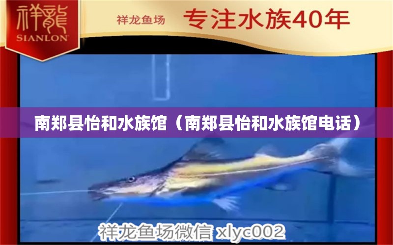 南郑县怡和水族馆（南郑县怡和水族馆电话） 全国水族馆企业名录