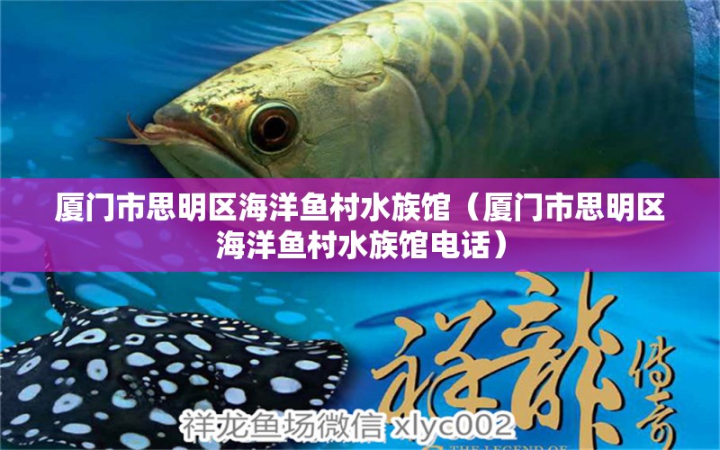 厦门市思明区海洋鱼村水族馆（厦门市思明区海洋鱼村水族馆电话） 全国水族馆企业名录