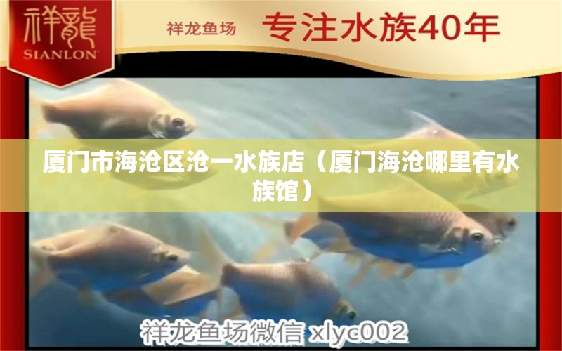 厦门市海沧区沧一水族店（厦门海沧哪里有水族馆） 全国水族馆企业名录