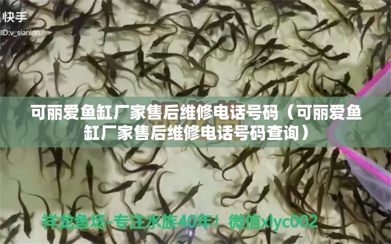 可丽爱鱼缸厂家售后维修电话号码（可丽爱鱼缸厂家售后维修电话号码查询）