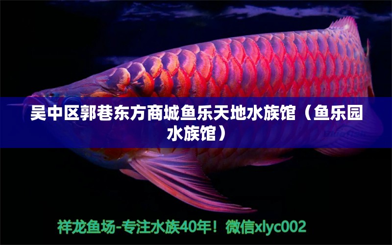 吴中区郭巷东方商城鱼乐天地水族馆（鱼乐园水族馆）