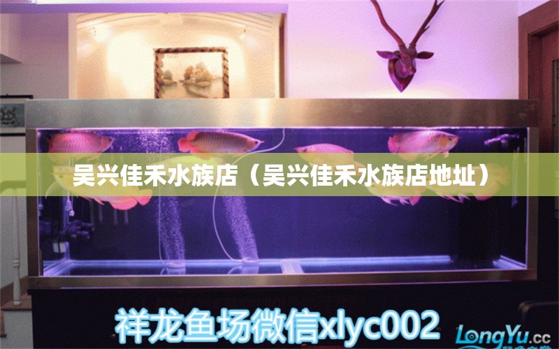 吴兴佳禾水族店（吴兴佳禾水族店地址） 全国水族馆企业名录