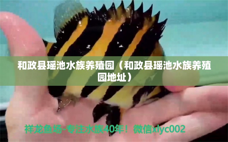 和政县瑶池水族养殖园（和政县瑶池水族养殖园地址） 全国水族馆企业名录