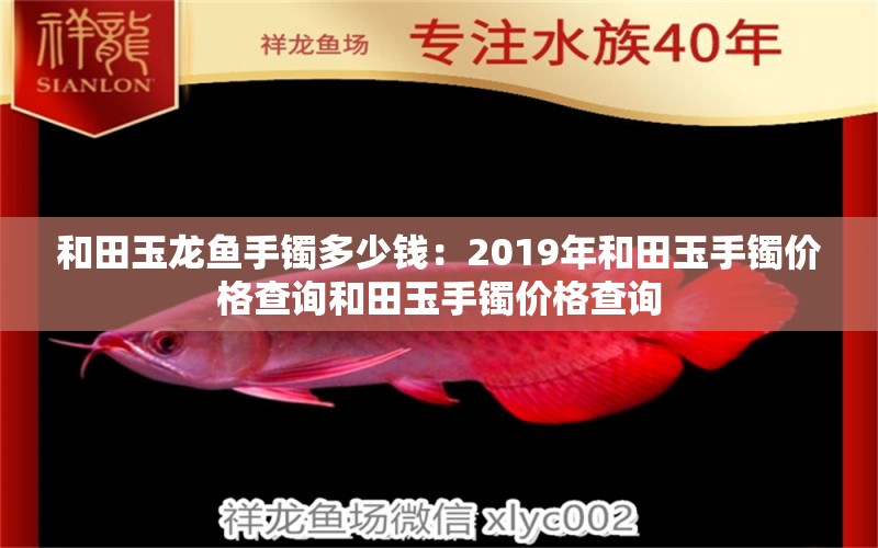 和田玉龙鱼手镯多少钱：2019年和田玉手镯价格查询和田玉手镯价格查询