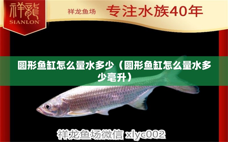 圆形鱼缸怎么量水多少（圆形鱼缸怎么量水多少毫升） 祥龙水族医院