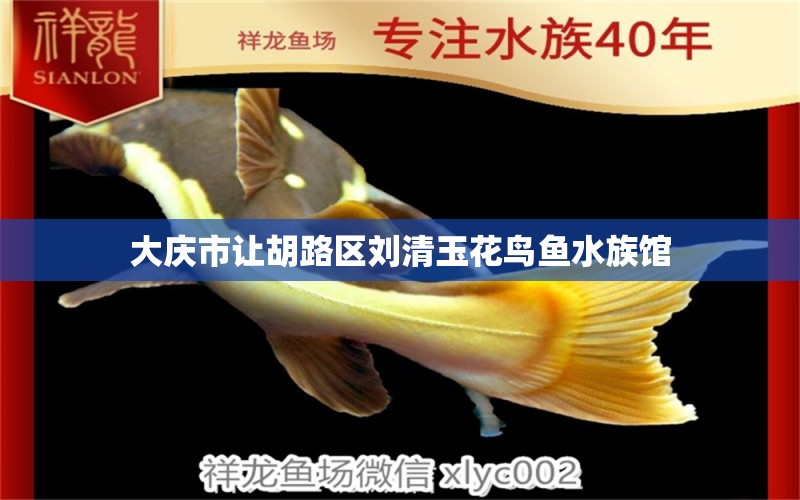 大庆市让胡路区刘清玉花鸟鱼水族馆 全国水族馆企业名录