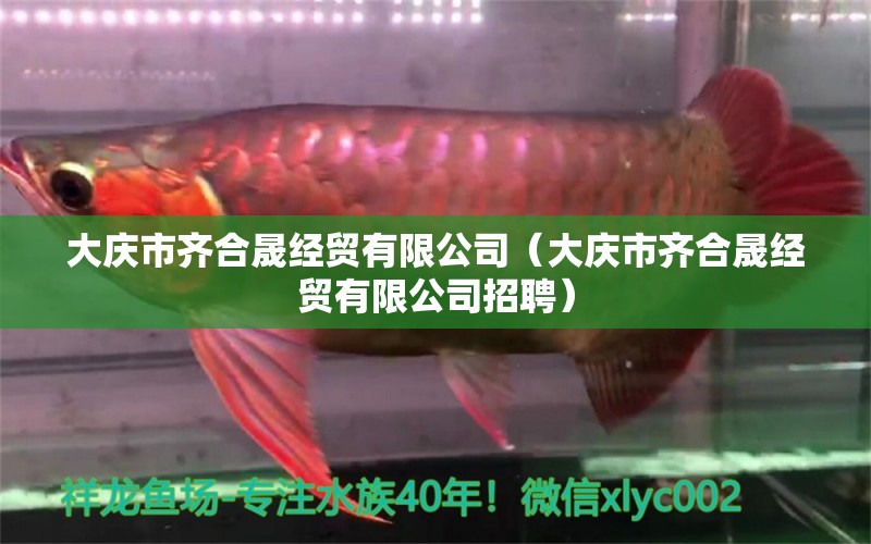 大庆市齐合晟经贸有限公司（大庆市齐合晟经贸有限公司招聘） 全国水族馆企业名录