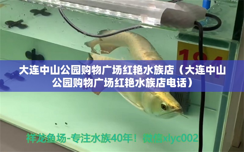 大连中山公园购物广场红艳水族店（大连中山公园购物广场红艳水族店电话） 全国水族馆企业名录