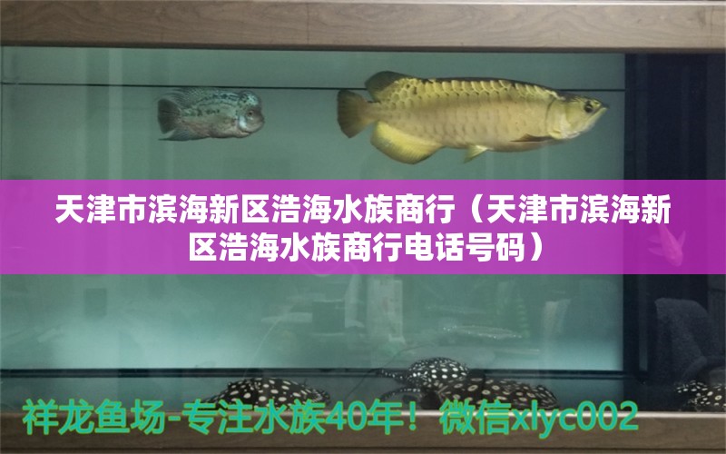 天津市滨海新区浩海水族商行（天津市滨海新区浩海水族商行电话号码） 全国水族馆企业名录