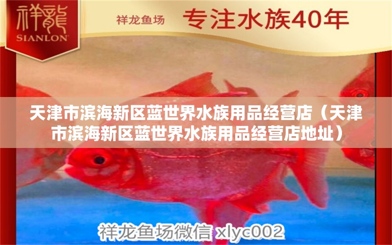 天津市滨海新区蓝世界水族用品经营店（天津市滨海新区蓝世界水族用品经营店地址）