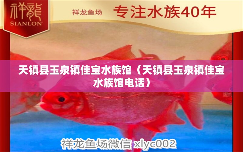 天镇县玉泉镇佳宝水族馆（天镇县玉泉镇佳宝水族馆电话） 全国水族馆企业名录