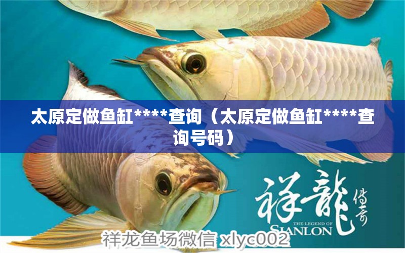 太原定做鱼缸****查询（太原定做鱼缸****查询号码） 祥龙水族医院