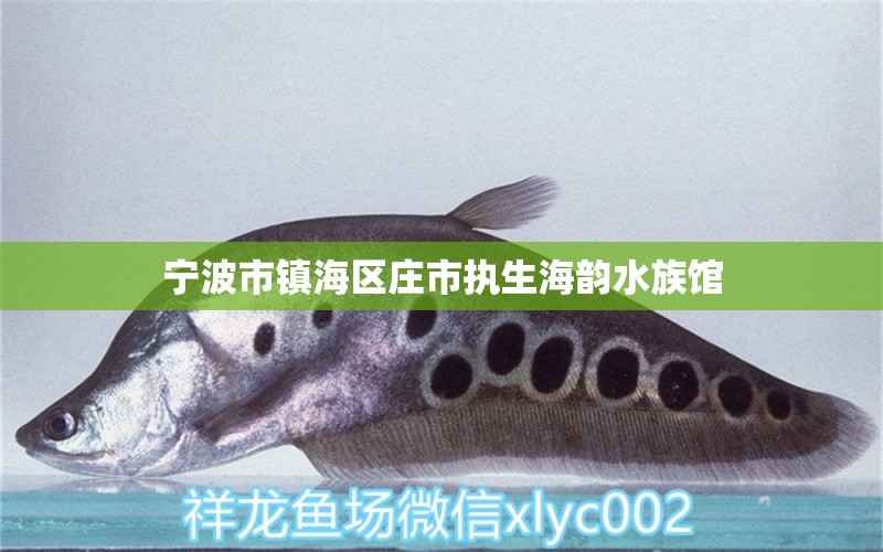 宁波市镇海区庄市执生海韵水族馆 全国水族馆企业名录