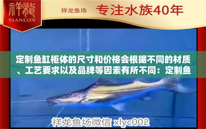 定制鱼缸柜体的尺寸和价格会根据不同的材质、工艺要求以及品牌等因素有所不同：定制鱼缸柜体的尺寸和价格