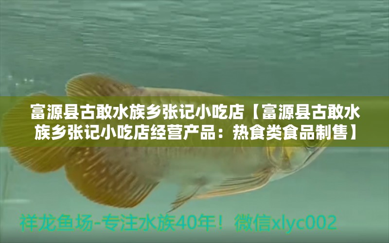 富源县古敢水族乡张记小吃店【富源县古敢水族乡张记小吃店经营产品：热食类食品制售】 全国观赏鱼市场 第1张