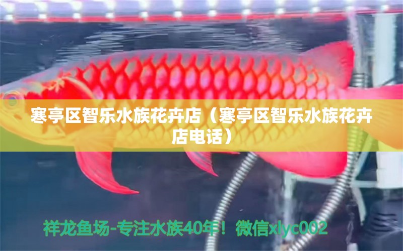 寒亭区智乐水族花卉店（寒亭区智乐水族花卉店电话） 全国水族馆企业名录