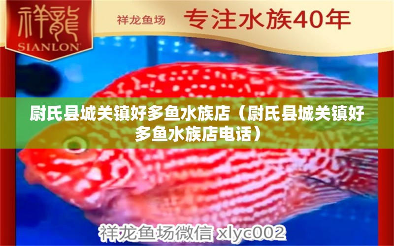 尉氏县城关镇好多鱼水族店（尉氏县城关镇好多鱼水族店电话） 全国水族馆企业名录