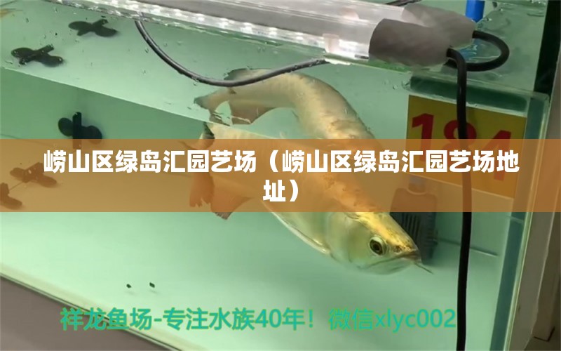 崂山区绿岛汇园艺场（崂山区绿岛汇园艺场地址） 全国水族馆企业名录