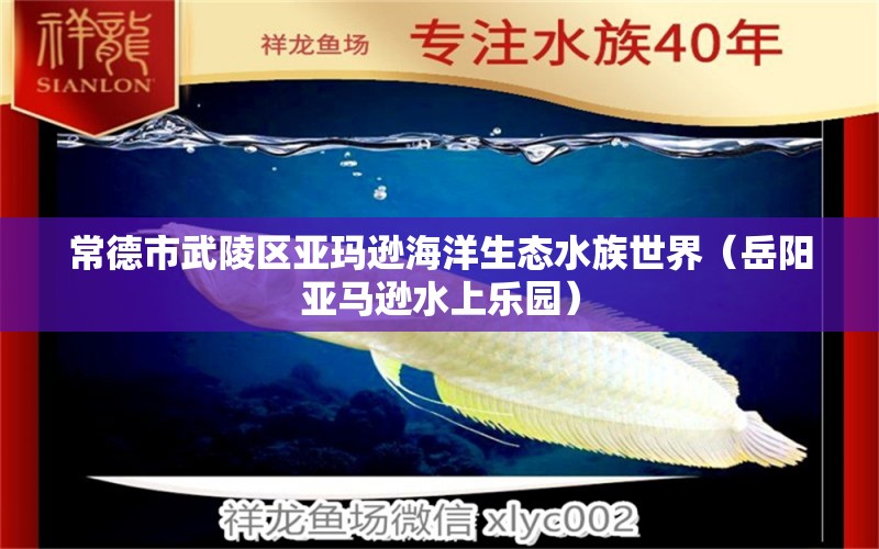 常德市武陵区亚玛逊海洋生态水族世界（岳阳亚马逊水上乐园） 全国水族馆企业名录