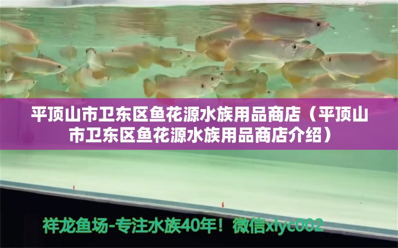 平顶山市卫东区鱼花源水族用品商店（平顶山市卫东区鱼花源水族用品商店介绍） 全国观赏鱼市场 第2张