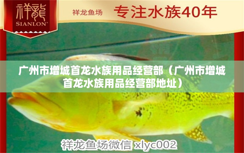 广州市增城首龙水族用品经营部（广州市增城首龙水族用品经营部地址）