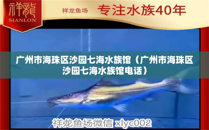 广州市海珠区沙园七海水族馆（广州市海珠区沙园七海水族馆电话）