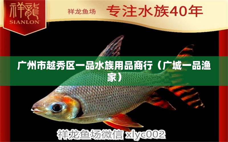 广州市越秀区一品水族用品商行（广城一品渔家）