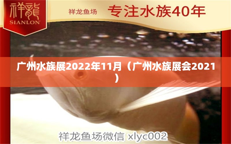 广州水族展2022年11月（广州水族展会2021）