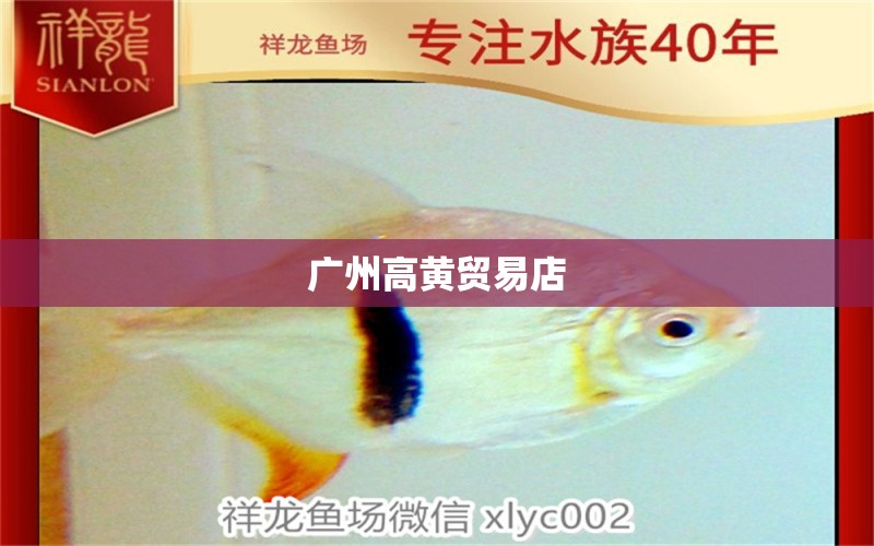 广州高黄贸易店 全国水族馆企业名录